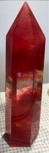 赤水晶　六角柱　パワーストーン