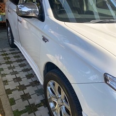 アウトランダーphev gg2w エアロの画像