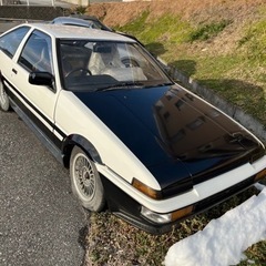 AE86 トレノ　パンダ　マニュアル　イニシャルD