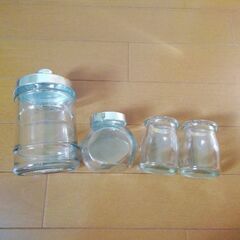 瓶　ガラス　木箱　小物入れ　まとめての画像