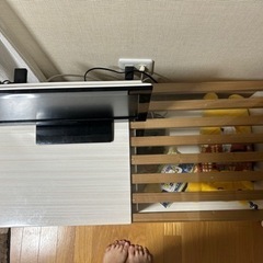 ガラステーブル　センターテーブルの画像