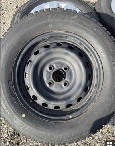 【3／10まで】今日最終日‼️175/70R14 スチールホイール・スタットレスタイヤ?4本セット