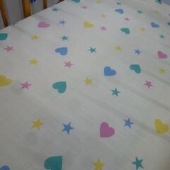 ベビーベッド サークル兼用 幅129×奥行74×高さ78cm 木製 家具 赤ちゃん ベット 苫小牧西店の画像