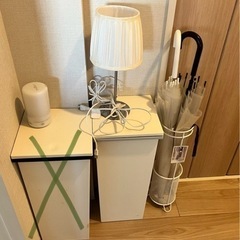 ゴミ箱　傘立て　ランプ