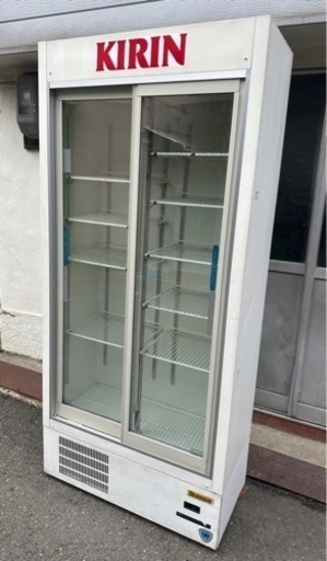 【動確済み】ダイワ 大和冷機 業務用 リーチインショーケース 331AU 370L 900×450×1995 100V ジョッキクーラー 冷蔵ショーケース 大阪