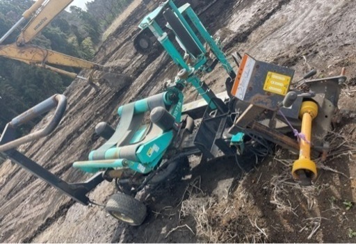 宮崎 タカキタ ラッピングマシーン 梱包機 ミニラップマシン エンジン