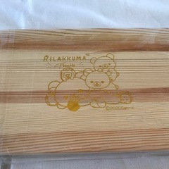 リラックマ木製カトラリーセットの画像