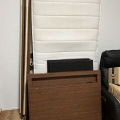 購入8万円！ニトリ Nスリープ シングルマットレス付きベッド コンセント付きの画像