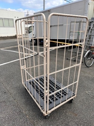 かご台車　幅111 奥61 高さ170cm