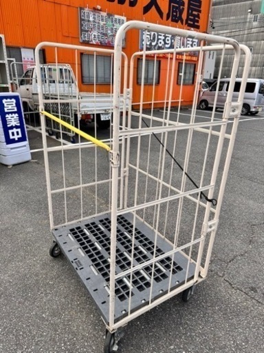 かご台車　幅111 奥61 高さ170cm