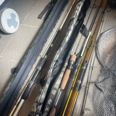 釣り具、リール、ロッド、ルアーなどまとめてお譲りします。の画像