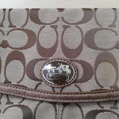 コーチ　COACH　ハンドバッグ　冠婚葬祭　シグネチャーの画像