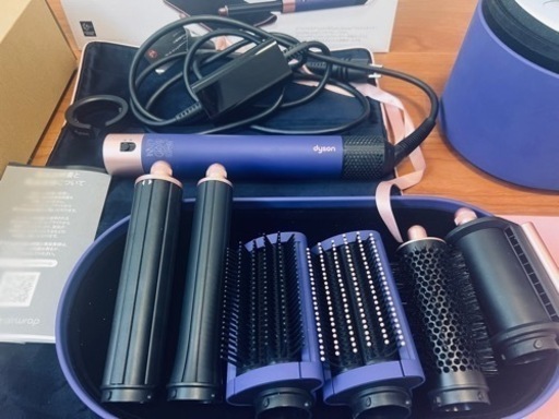 [美品]Dyson Airwrap™マルチスタイラー Complete Long ピンクブルー