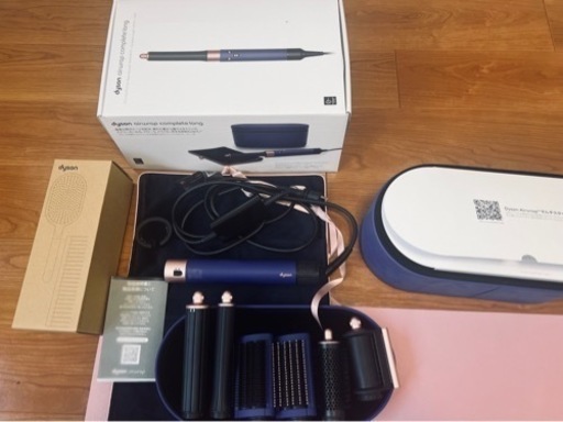[美品]Dyson Airwrap™マルチスタイラー Complete Long ピンクブルー