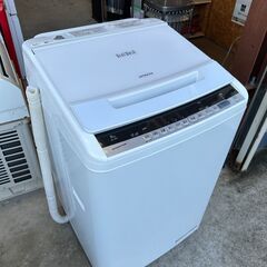 【動作保証あり】HITACHI 日立 ビートウォッシュ 2019年 BW-V80C 8.0kg 洗濯機【管理KRS643】