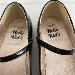 美品！子供用20㎝　フォーマルシューズの画像