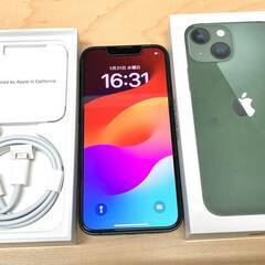 美品　Apple iPhone13 mini 128GB MNF...