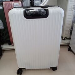 ★ジモティ割あり★  キャリーケース ホワイト W46.5×D3...