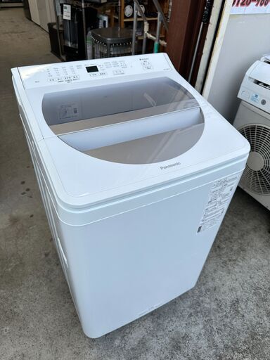 【動作保証あり】Panasonic パナソニック 2021年 NA-FA80H8 8.0kg 洗濯機【管理KRS646】