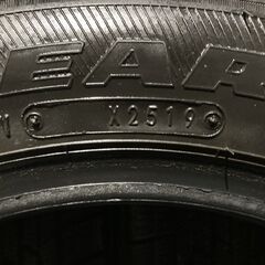 GOODYEAR ICENAVI6 155/65R14 14インチ スタッドレス 4本 19年製 タント モコ ステラ スペーシア等　(MTS163)クレジットカード QRコード決済可能