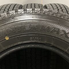DUNLOP WINTER MAXX SV01 175/80R14 99/98N LT 14インチ スタッドレス 4本 19年製 バリ溝 バネット ライトエース等　(MTJ473) クレジットカード QRコード決済可能の画像