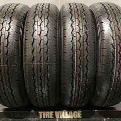 新車外し BS RD-613 STEEL 195/80R15 107/105L LT 15インチ 夏タイヤ 4本 19年製 ハイエース キャラバン等　(MTI462) クレジットカード QRコード決済可能