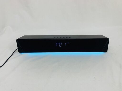 GEO ゲオ PCゲーミングサウンドバー GRND-GMSPK300A23 BK ブラック スピーカー