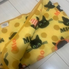 犬猫  ペット用品  ブランケット  非売品  黒猫