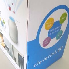未使用品 DOSHISHA クレベリン ポット 除菌・消臭器 LED搭載 アイボリー CLGU-061 cleverin ウイルス除菌  札幌市 北区 屯田の画像