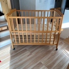決まりました‼️大和屋 やまとや タオルかけ付きベビーベッド 