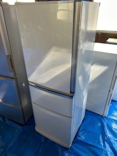 大容量　MITSUBISHI MR-C34RL-W 三菱 冷蔵庫