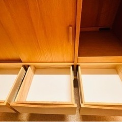 値下げ！unico シグネ　キッチンボードの画像