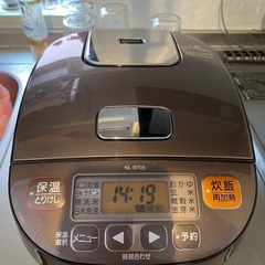 【日時柔軟に対応可】炊飯器お譲りします