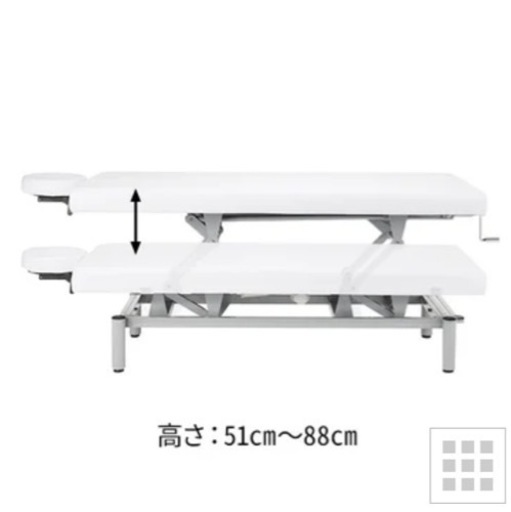 【美品】自動昇降式ベッド　定価約6万円　エステ、脱毛、美容サロン、整体、介護