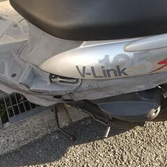 【格安】バイク 125cc 原付2種 KYMCO V-LINK125 の画像