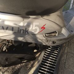 【格安】バイク 125cc 原付2種 KYMCO V-LINK125 の画像