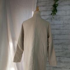 ギャレゴデスポートハーフコートコットン100%グレージュの画像