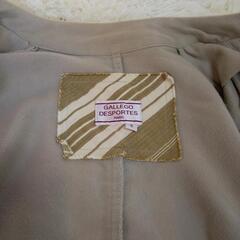 ギャレゴデスポートハーフコートコットン100%グレージュの画像