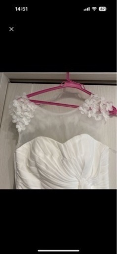 新品　花嫁ウエディングドレス 二次会 結婚式 パーティードレス白い 前撮り