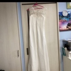 新品　花嫁ウエディングドレス 二次会 結婚式 パーティードレス白い 前撮りの画像