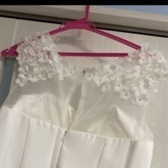 新品　花嫁ウエディングドレス 二次会 結婚式 パーティードレス白い 前撮りの画像