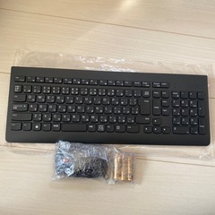 【新品未使用】Lenovo コードレス キーボード＆マウス