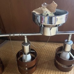 木製　シーリングペンダント ライトの画像