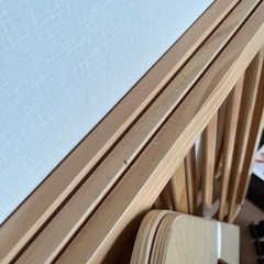 【受渡確定】日本育児　木製パーティション　FLEX300-Wの画像