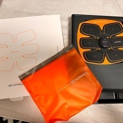 ほぼ未使用品⭐︎SIXPAD EMSトレーニングサポーター オレンジ4点