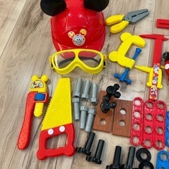 決まりました！クラブハウス ミッキー工具セット DIY ディズニー おもちゃの画像