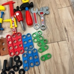 決まりました！クラブハウス ミッキー工具セット DIY ディズニー おもちゃの画像