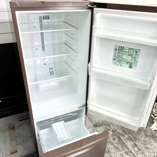 【関西地域.配送設置可能⭕️】激安‼️17年製Panasonic 2ドア冷蔵庫 NR-B17AW-T?02212