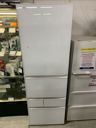 ★来店限定★　東芝 411リットル 5ドア 冷凍冷蔵庫 GR-U41GXH 2022年製