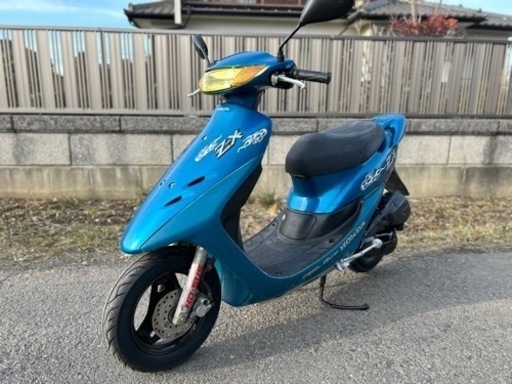 Dio.ZXド初期型☆前後タイヤ・バッテリー・ブレーキ・プラグなど新品交換☆前後ブレーキオーバーホールで快調です☆50cc原付スクーター☆